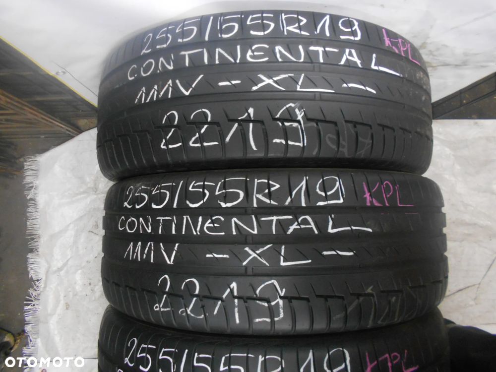 OPONY 255/55R19 CONTINENTAL PREMIUM CONTACT 6 XL DOT 2219 7MM - 2