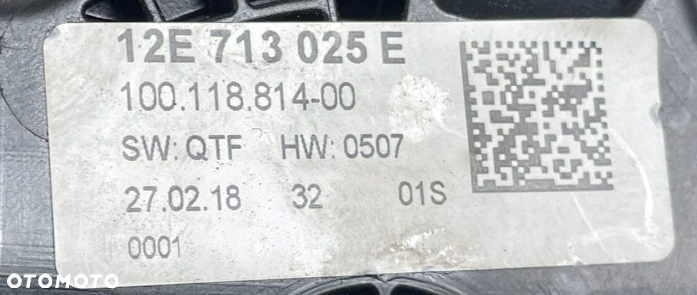 AUDI E-TRON GT VW E-UP E-MII E-CITIGO WYBIERAK BIEGÓW 12E713025E - 4