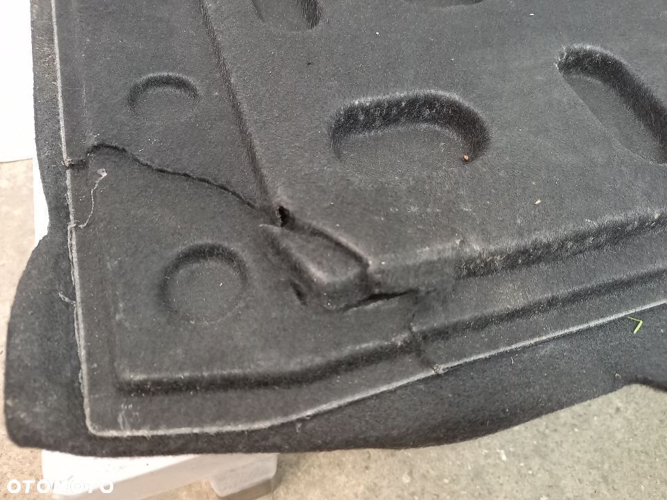 Opel Corsa E wykladzina bagaznika podloga tyl - 4