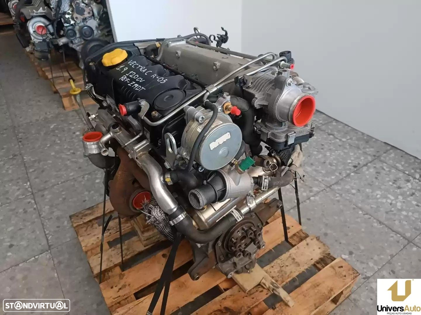 MOTOR COMPLETO OPEL VECTRA C 2005 -Z19DT - 2