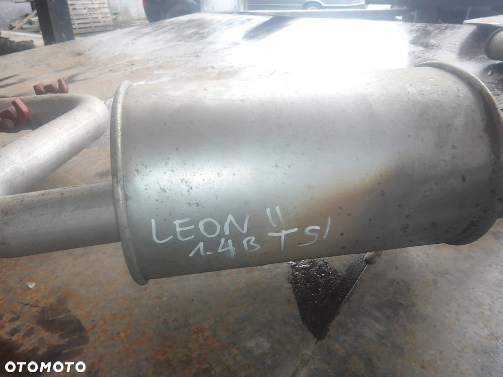 SEAT LEON II 05-09 1.4TSI TŁUMIK WYDECH KOŃCOWY - 4