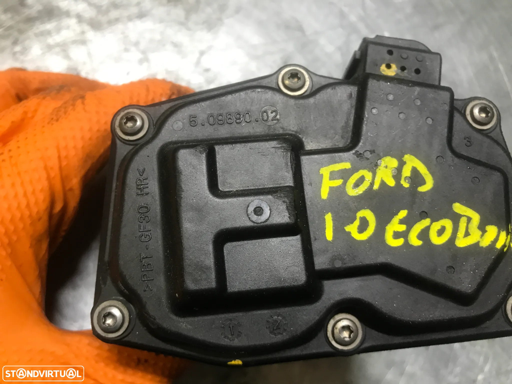 CORPO /  BORBOLETA ADMISSÃO FORD FIESTA / FOCUS 1.0 ECOBOOST CM5G-9F991-FB 5.09890.02 - 4
