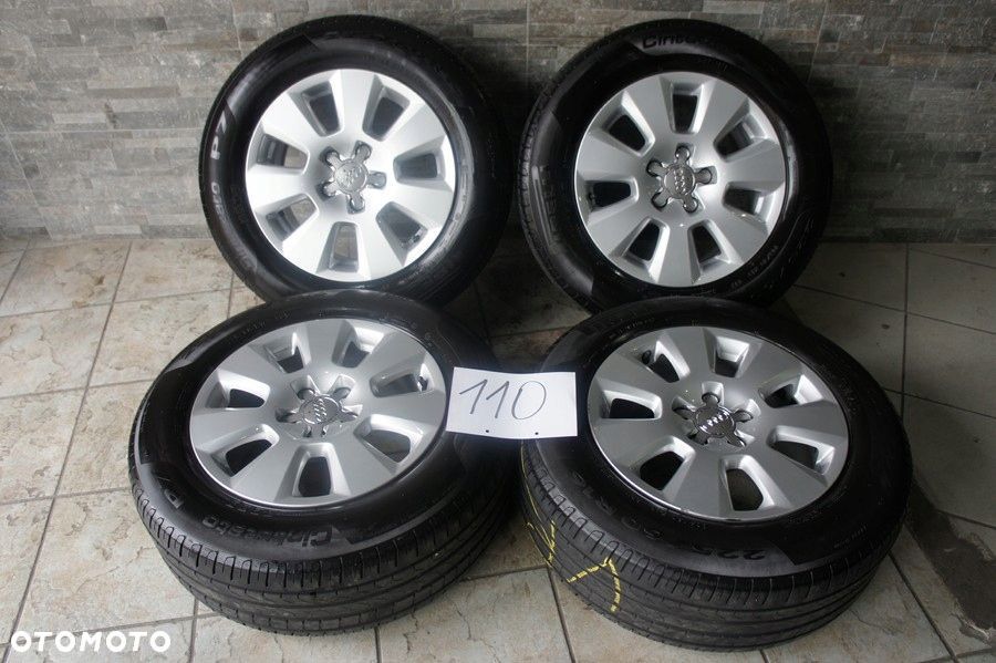 NR 110 Koła Lato Alufelgi AUDI A6 225/60/16 Pirelli Centurato P7 - 1