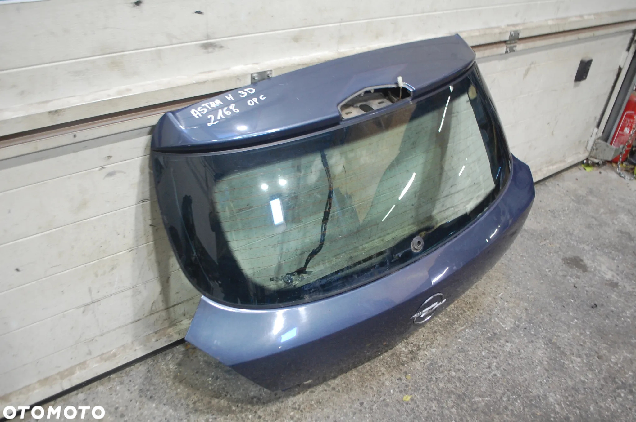 KLAPA BAGAŻNIKA TYŁ TYLNA OPEL ASTRA III H 3D OPC Z168 - 4