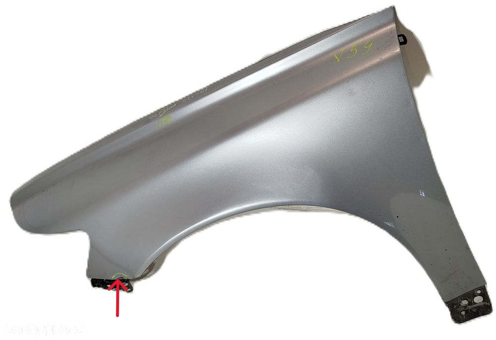 błotnik lewy przedni lewy przód VOLVO S40 II V50 04-08 477-49 - 1