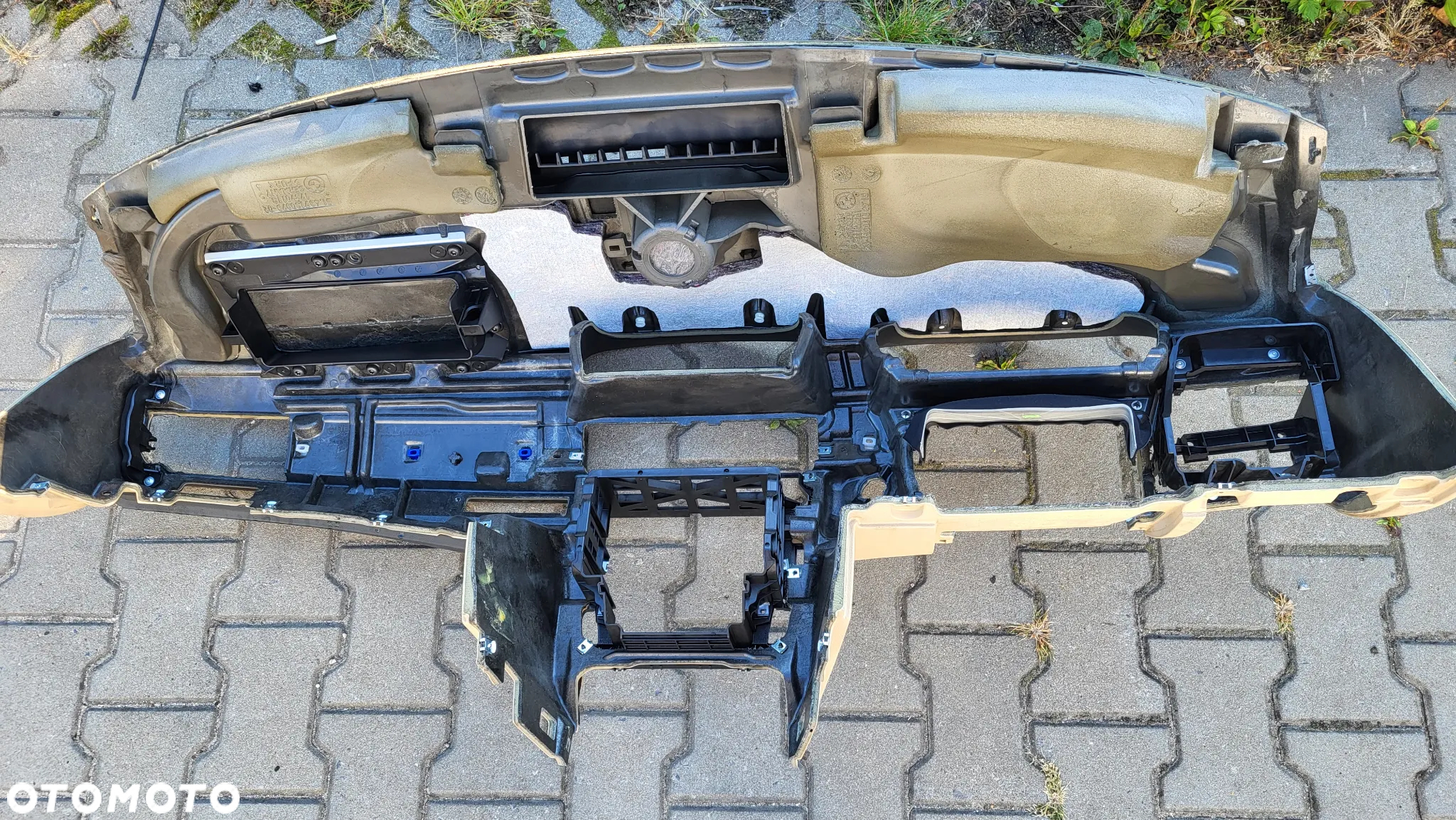 BMW 5 E60 E61 DESKA ROZDZIELCZA KOKPIT KONSOLA CUP HOLDER 6976423 - 9