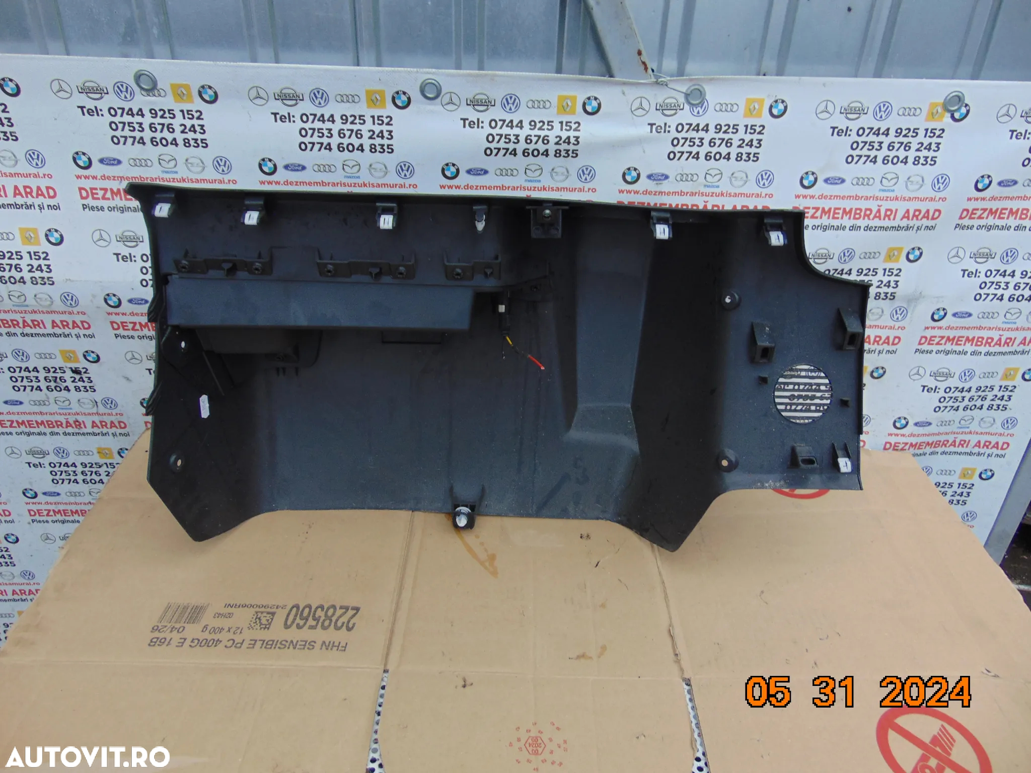 panou bord Renault Master 2018-prezent spatiu depotizare ornament interior trim Opel Movano dezmembrez - 6