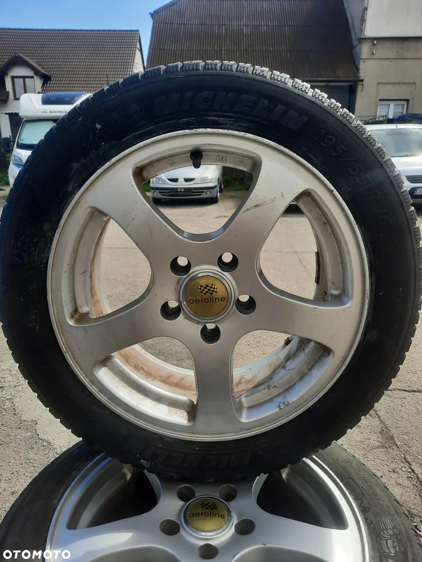 Koła aluminiowe 16  5x114,3 opony Michelin  Crosclimate195/55R 16 wielosezonowe - 2