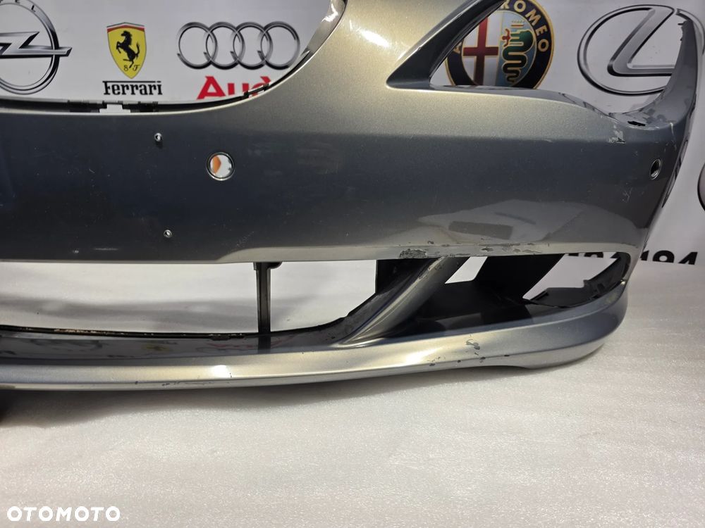 BMW E63 LIFT 06-10 ZDERZAK PRZEDNI PRZÓD NA SPRYSKI + 4xPDC , NR 51117184689 / 7184689 / 7203653-09 , NR AUKCJI NZ1693 - 13