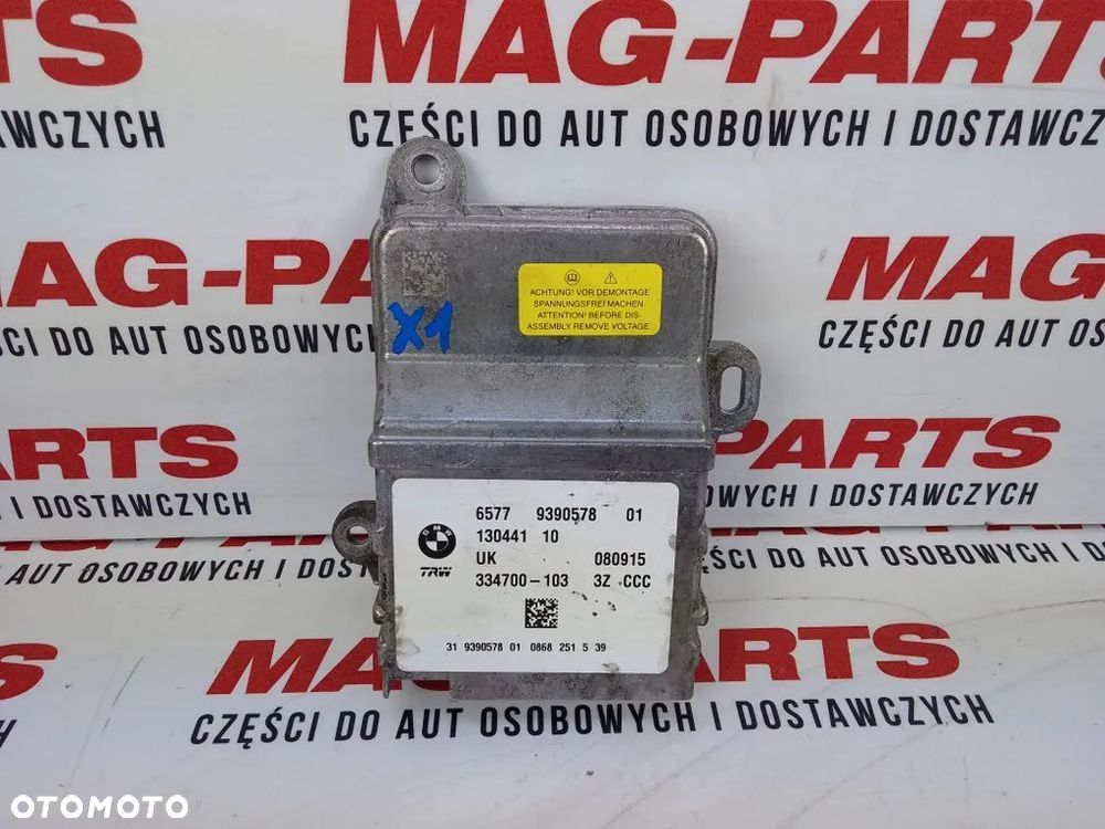 moduł sensor airbag bmw x1 f48 x2 f39 9390578 - 1