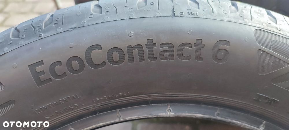 Opony Letnie Continental EcoContact 6 195/55/16 91V XL 2023r Dot 21/23 4x6,5mm Demo Ideał !! Komplet Starogard Gdański - 11