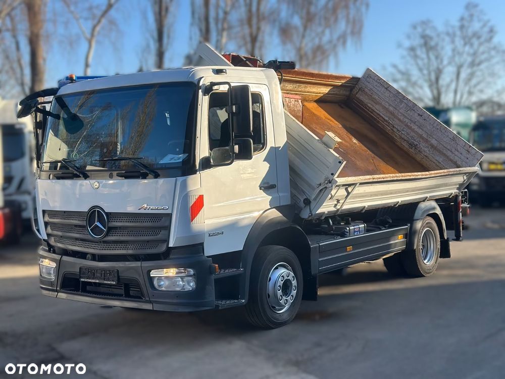Mercedes-Benz Atego 1224 4x2 Wywrotka 2-stronna + HIAB XS 077 | Euro 6 | Klimatyzacja | 120 000 km - 3