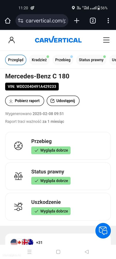 Mercedes-Benz Klasa C 180 CGI Automatik BlueEFFICIENCY Avantgarde - 11