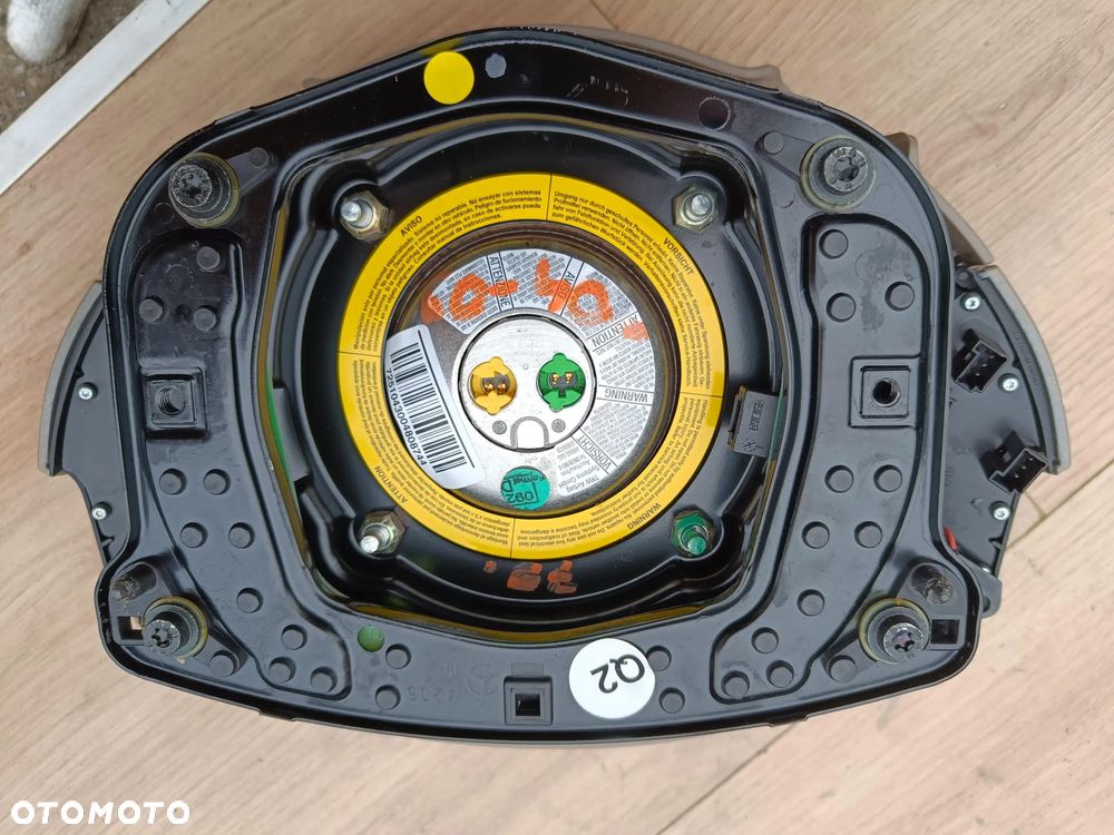 MERCEDES W211 AIRBAG KIEROWNICY PODUSZKA KIEROWCY BEŻOWA BANAN - 8