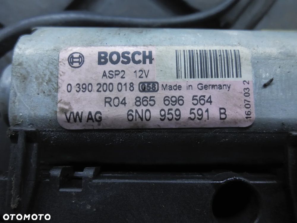 SILNICZEK SZYBERDACHU VW POLO 9N 6N0959591B - 2