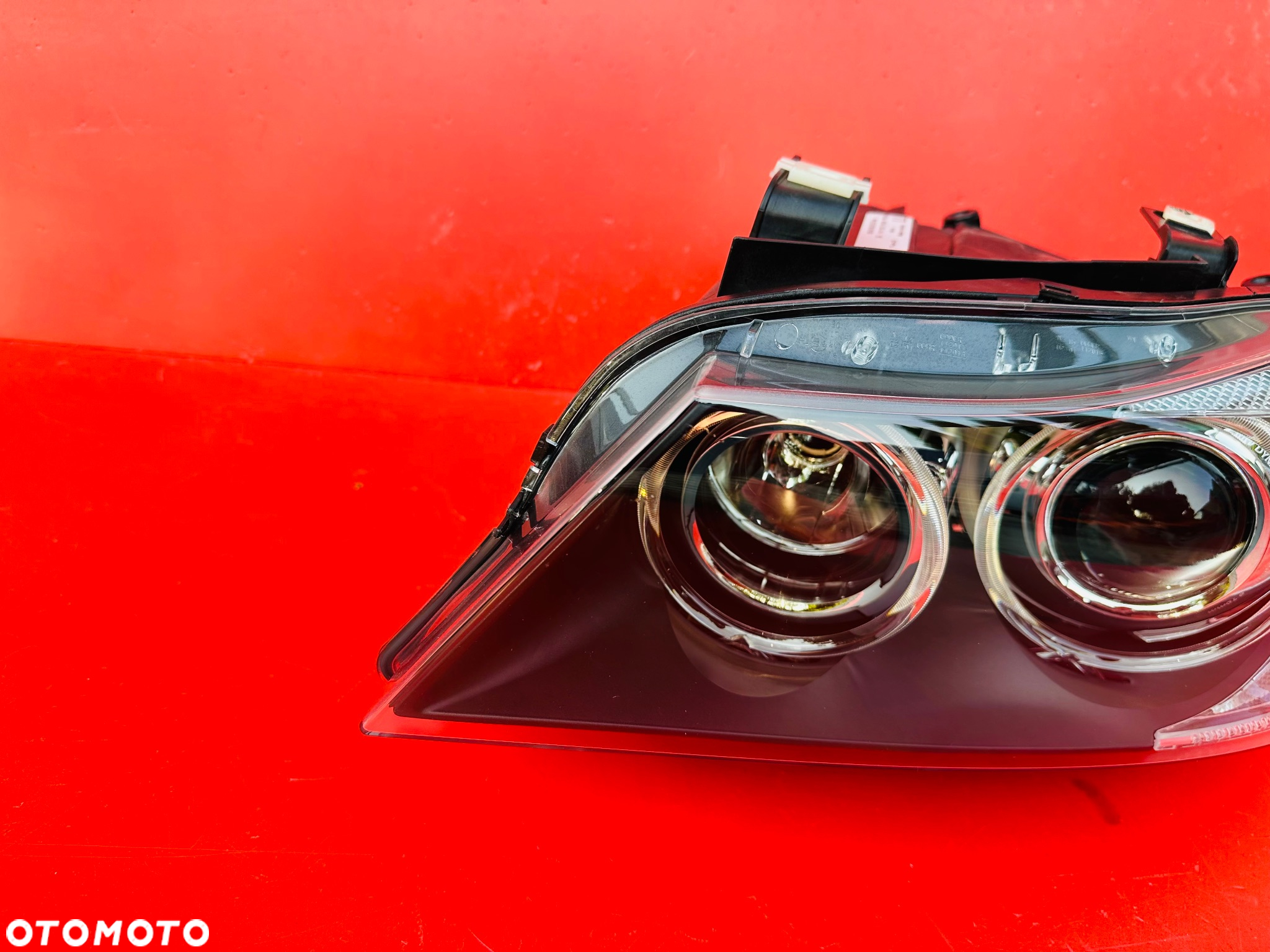 LAMPA LEWA BMW E90 E91 DYNAMIC BI XENON EU BDB SKRĘTNA IDEALNA - 2