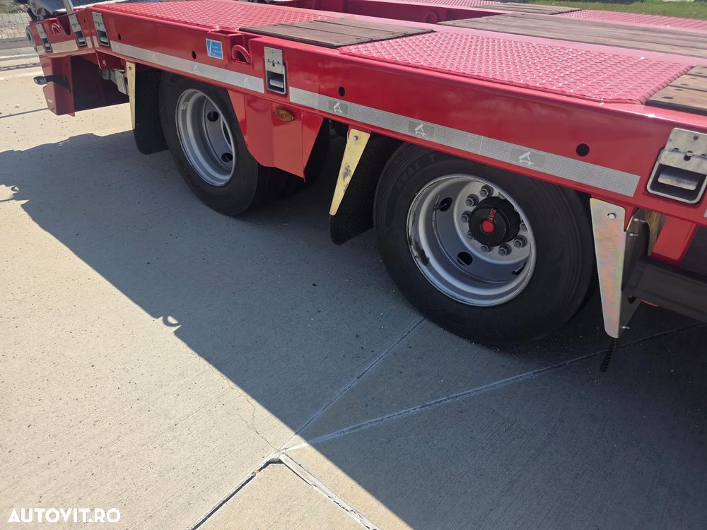 Langendorf TU 30 Smart - remorca trailer cu 3 axe cu protap virator - 8