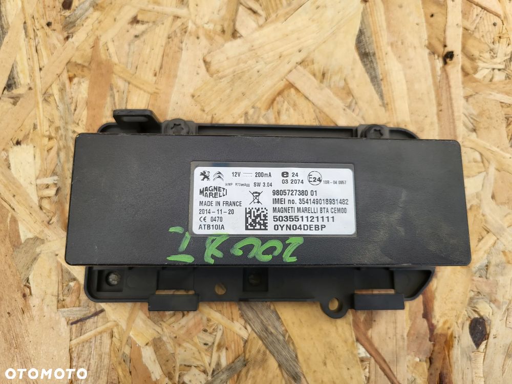 Moduł telefonu SOS Peugeot 2008 - 1