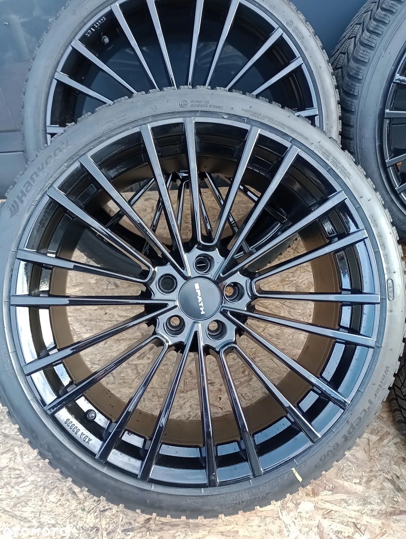 KOŁA ZIMOWE ALUMINIOWE TESLA Y R21 DWIE SZEROKOŚCI 2x 9,5J 2x10,5J OPONY 2x 255/35 R21 92V 2x 275/35 R21 103W HANKOOK WINTER ICEPT EVO 3 CZUJNIKI TPMS - 4