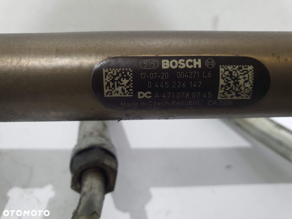 LISTWA WTRYSKOWA PALIWA MERCEDES ACTROS MP4 OM471 EURO 6 - 4