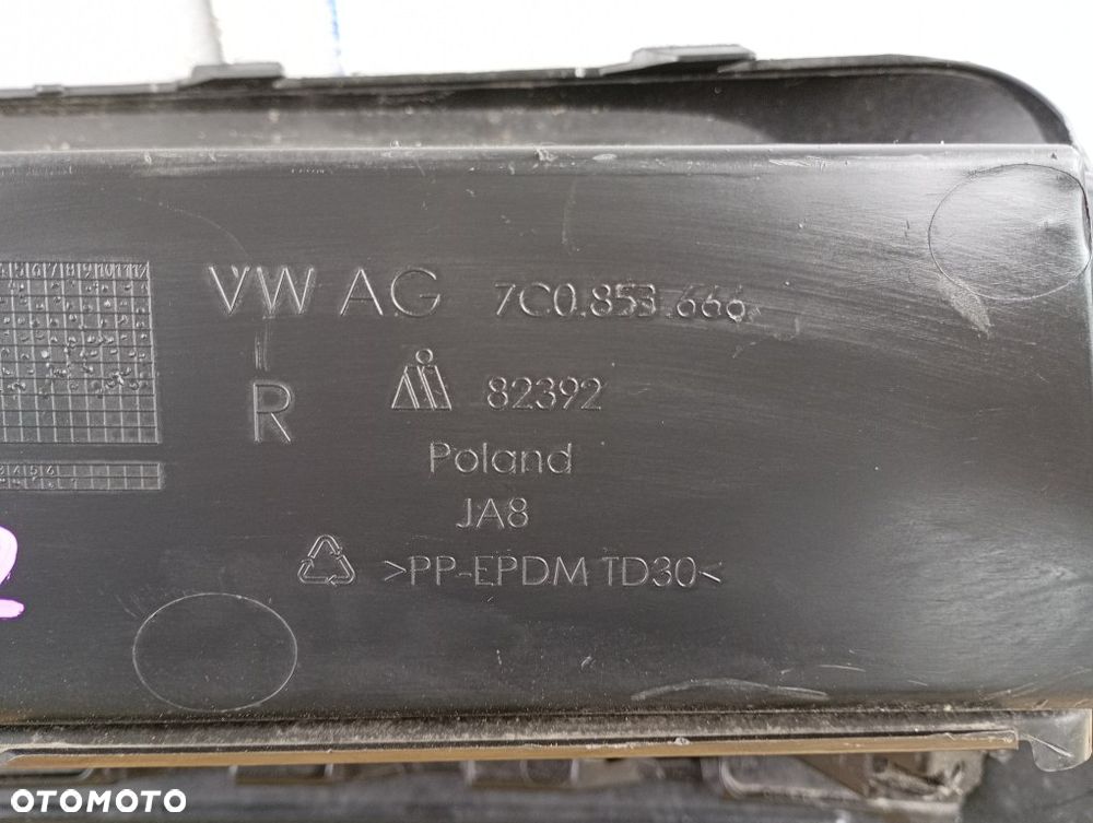 atrapa kratka zderzaka przednia prawa przód czujnik pdc vw crafter II 7C man tge 2022r 7C0853666 - 7