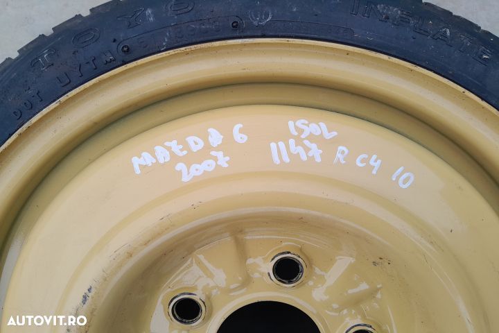 Roata de rezerva slim R15 T115/70D15 T115/70D15 Mazda 6 GG [facelift] - 2