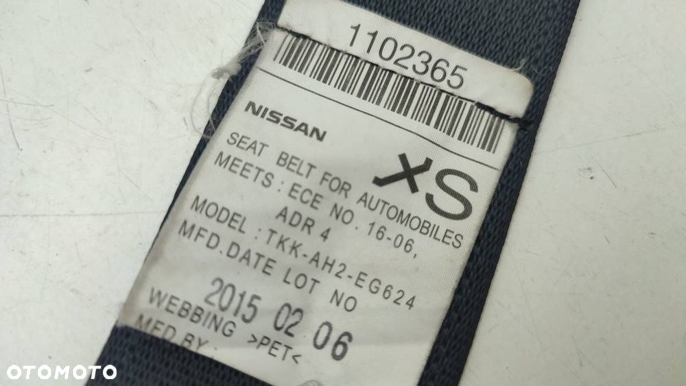 PAS BEZPIECZEŃSTWA ZAPINKA LEWY PRAWY ŚRODKOWY TYŁ INFINITI Q50 - 10