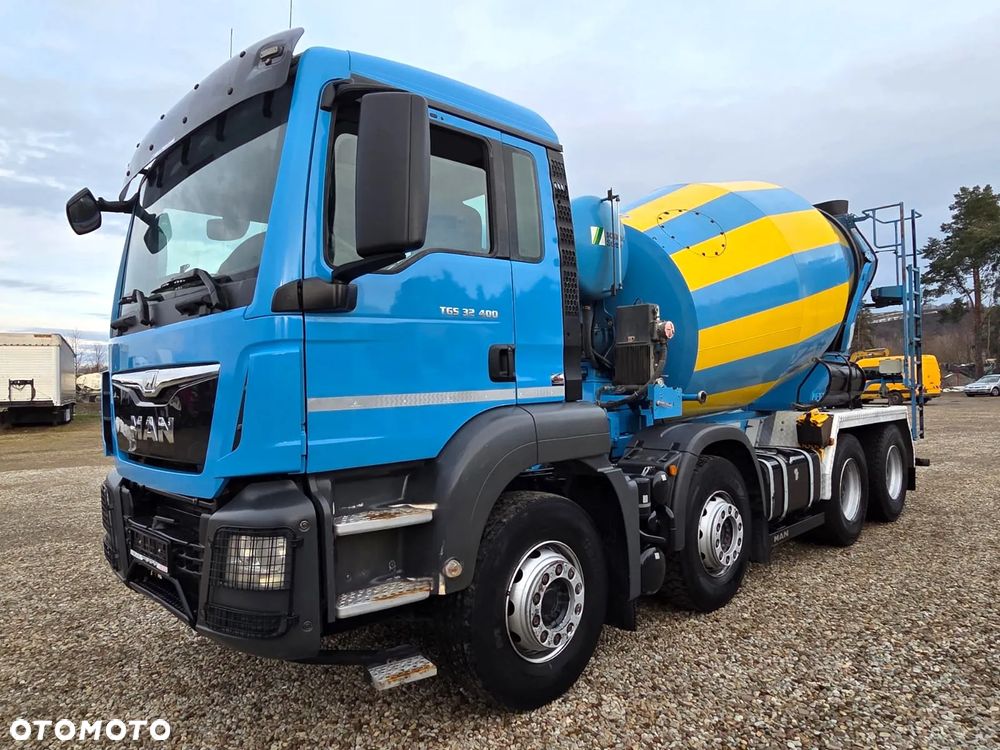 MAN TGS 32.400 / 8X4 / GRUSZKA / STETTER / 9m3 / MANUAL - 1