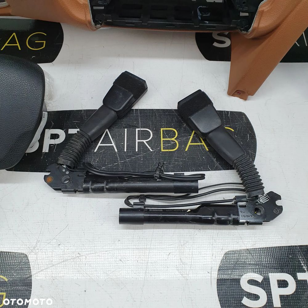 BMW SERIA 3 F30 F31 F32 F34 DESKA ROZDZIELCZA KONSOLA KOKPIT PULPIT PODUSZKI AIRBAG AIR BAG NAPINACZE KIT SET - 6
