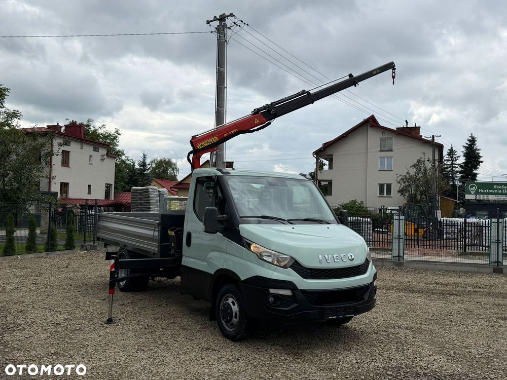 Iveco Daily 35c15 HDS 2t PALFINGER PC2700 wywrotka Igła - 23