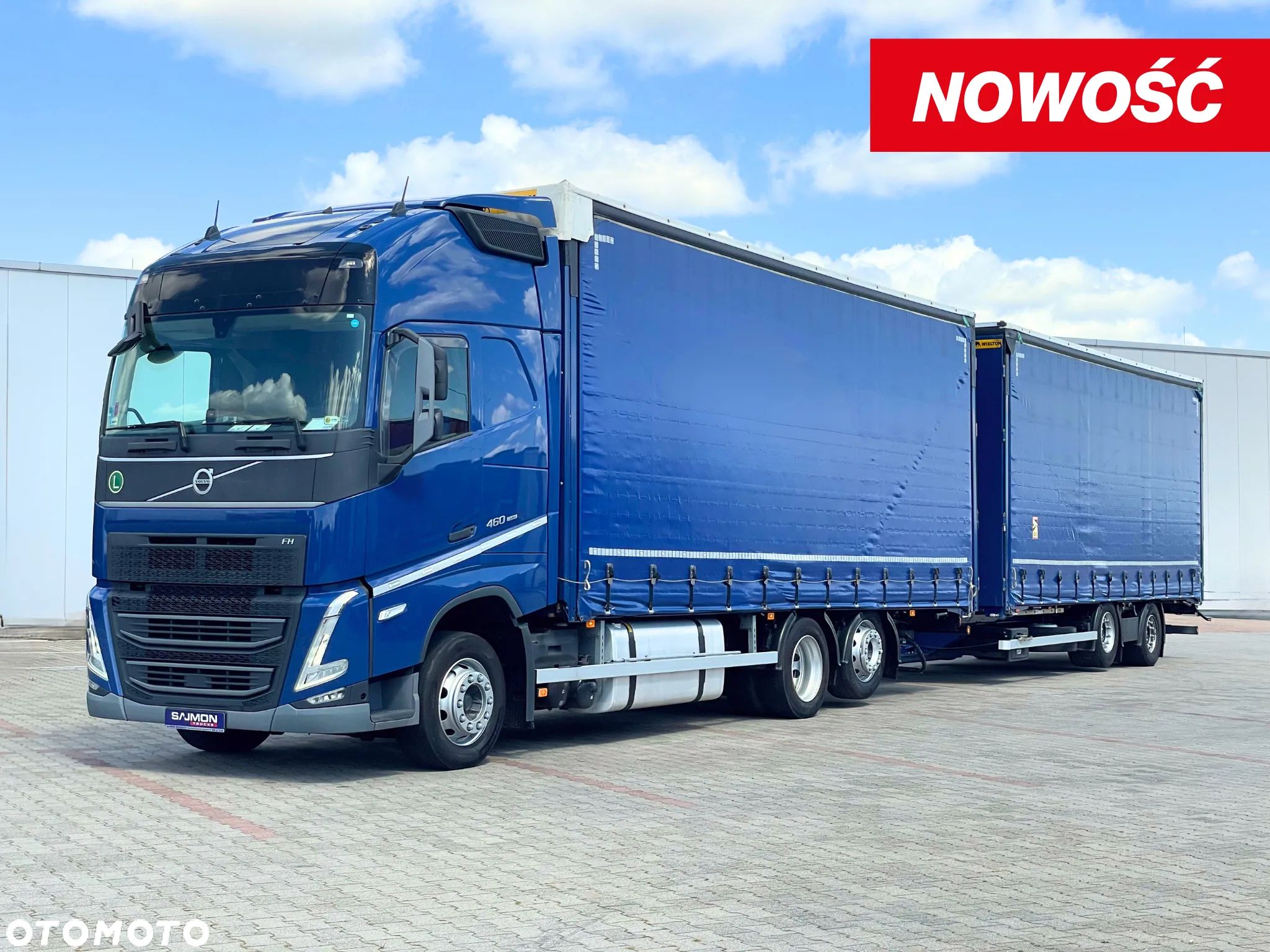 Volvo FH 460 / ZESTAW TANDEM 120M3 / PRZEJAZDOWY / SALON PL - 1