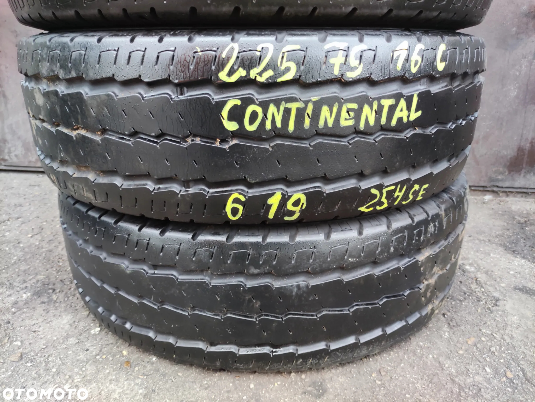 225/75R16C 116R Opony Letnie Lato CONTINENTAL VancoCamper 8mm Legnica ALU-RAD 225/75 - 3
