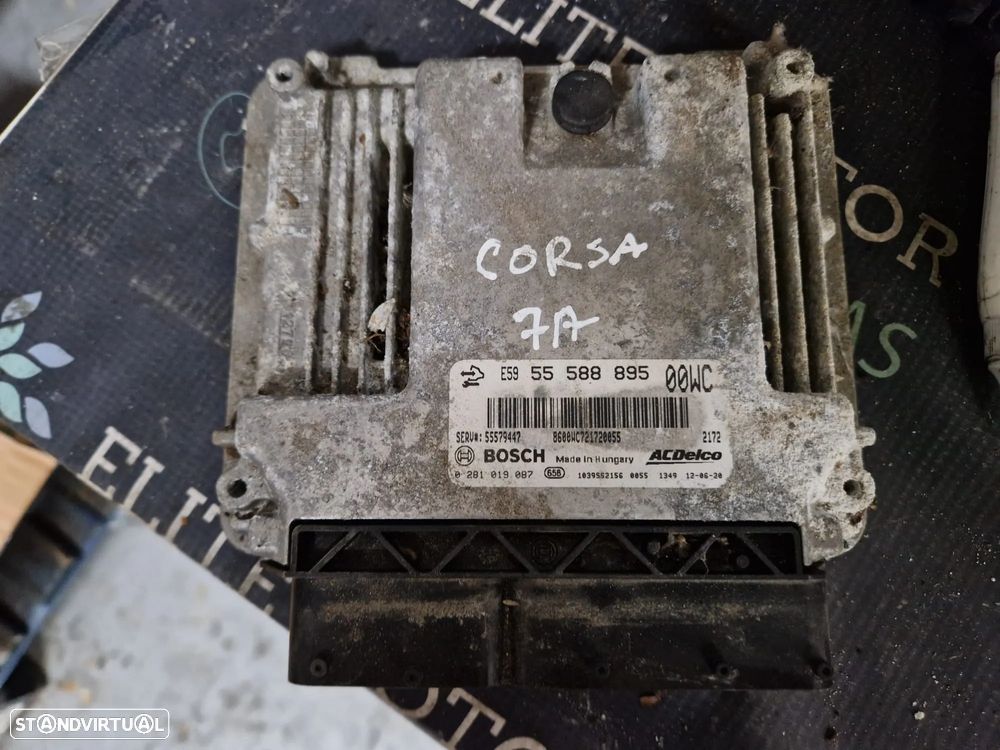 Centralina usada 55588895 OPEL CORSA D 1.3 CDTI A13DTE 95CV