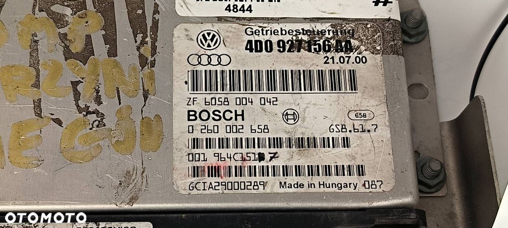 MODUŁ AUDI A8 4D0927156AA - 2