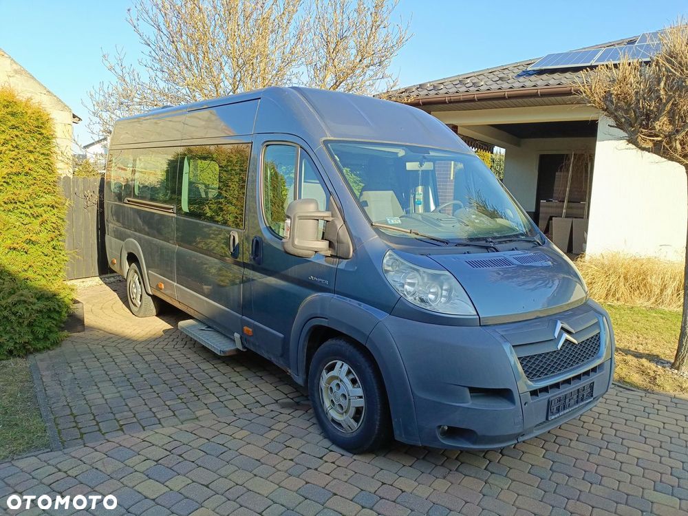 Citroën Jumper Boxer Ducato 3,0 156PS 2008r Klima Webasto autobus 17osób DMC 4200kg Hak 2500kg bus oszklony lub baza pod kampera - 1