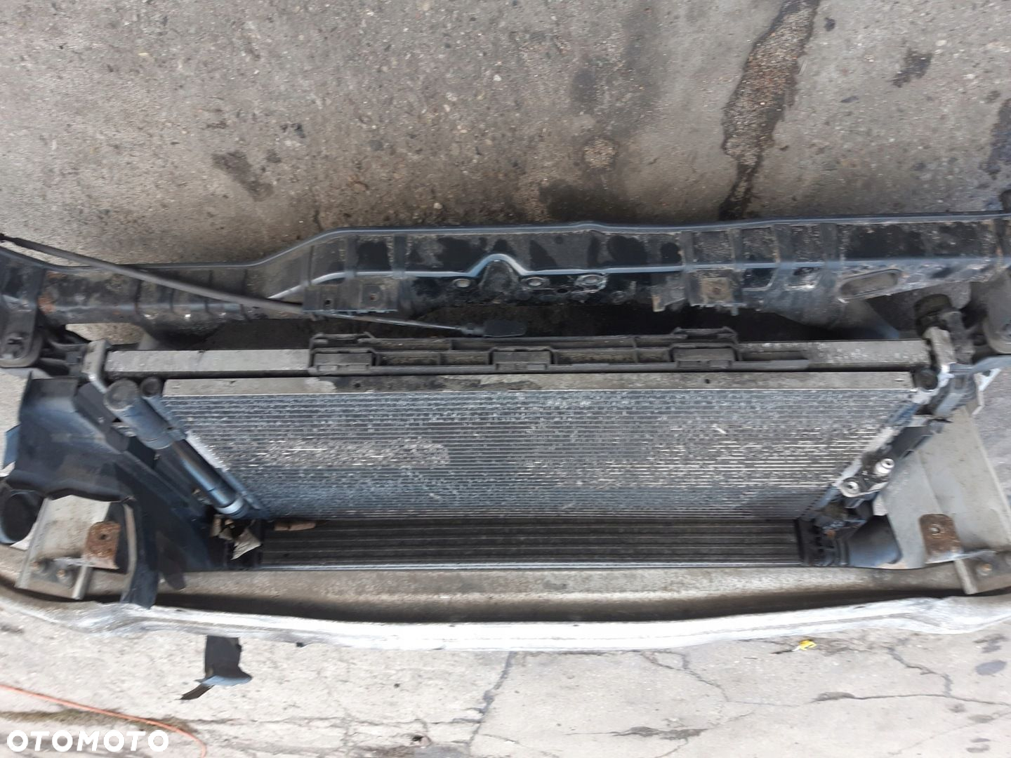 AUDI A5 8T A4 B8 PAS PRZEDNI WZMOCNIENIE CZOŁOWE CHŁODNICE BELKA MANUAL - 4