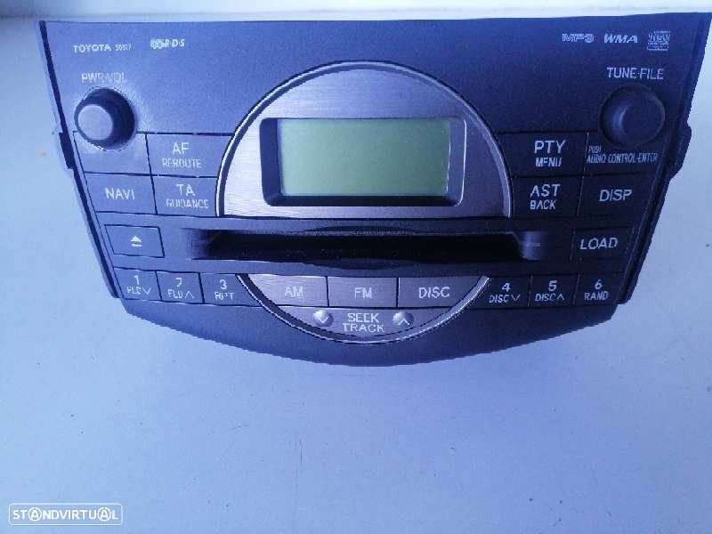 SISTEMA AUDIO / RADIO CD TOYOTA RAV 4 III 2008 -8612042220 - 2