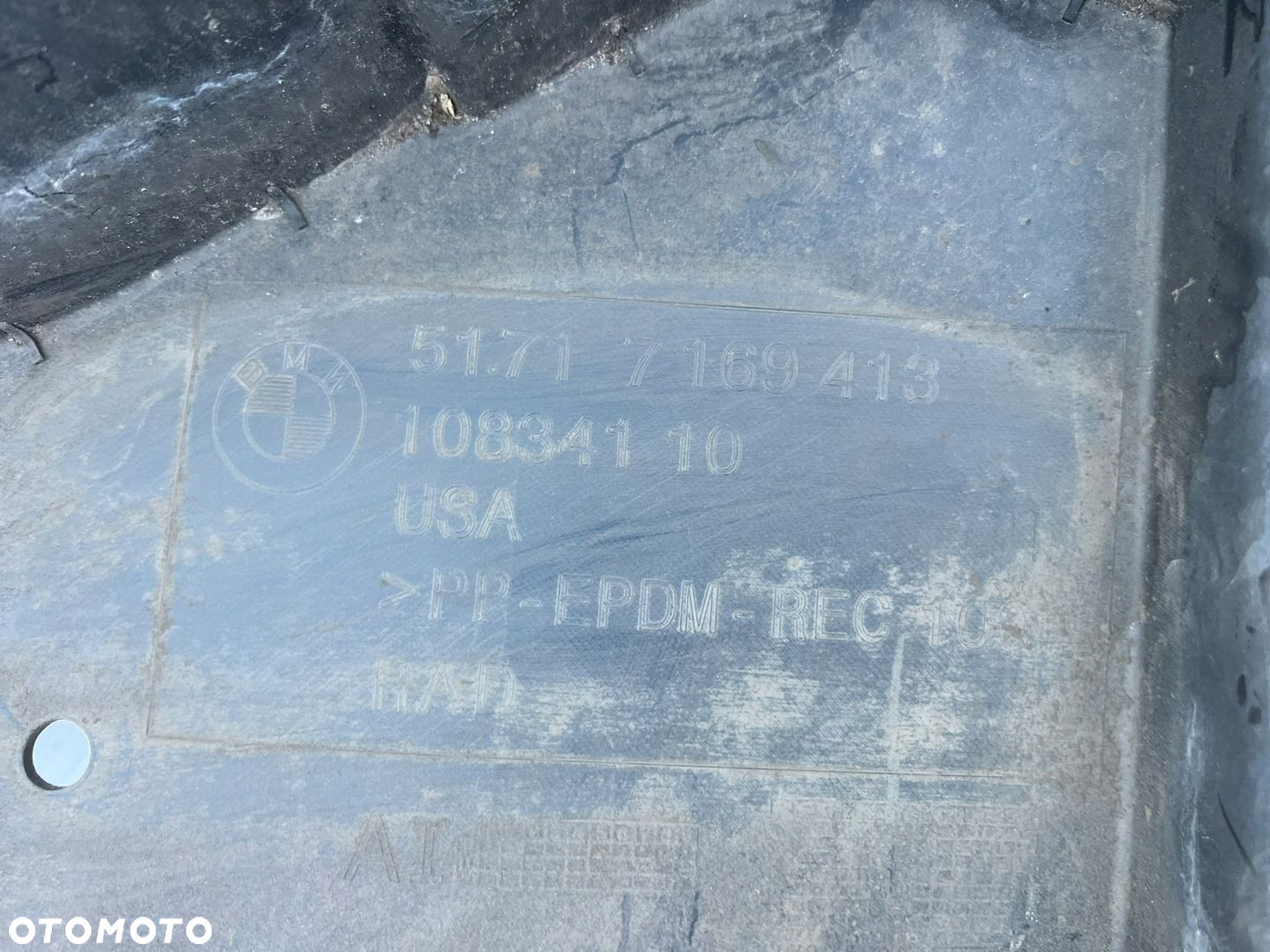 BMW X5 E70 NADKOLE LEWE PRZEDNIE CZ. PRZEDNIA I TYLNA 7169413 KPL 7169411 - 4