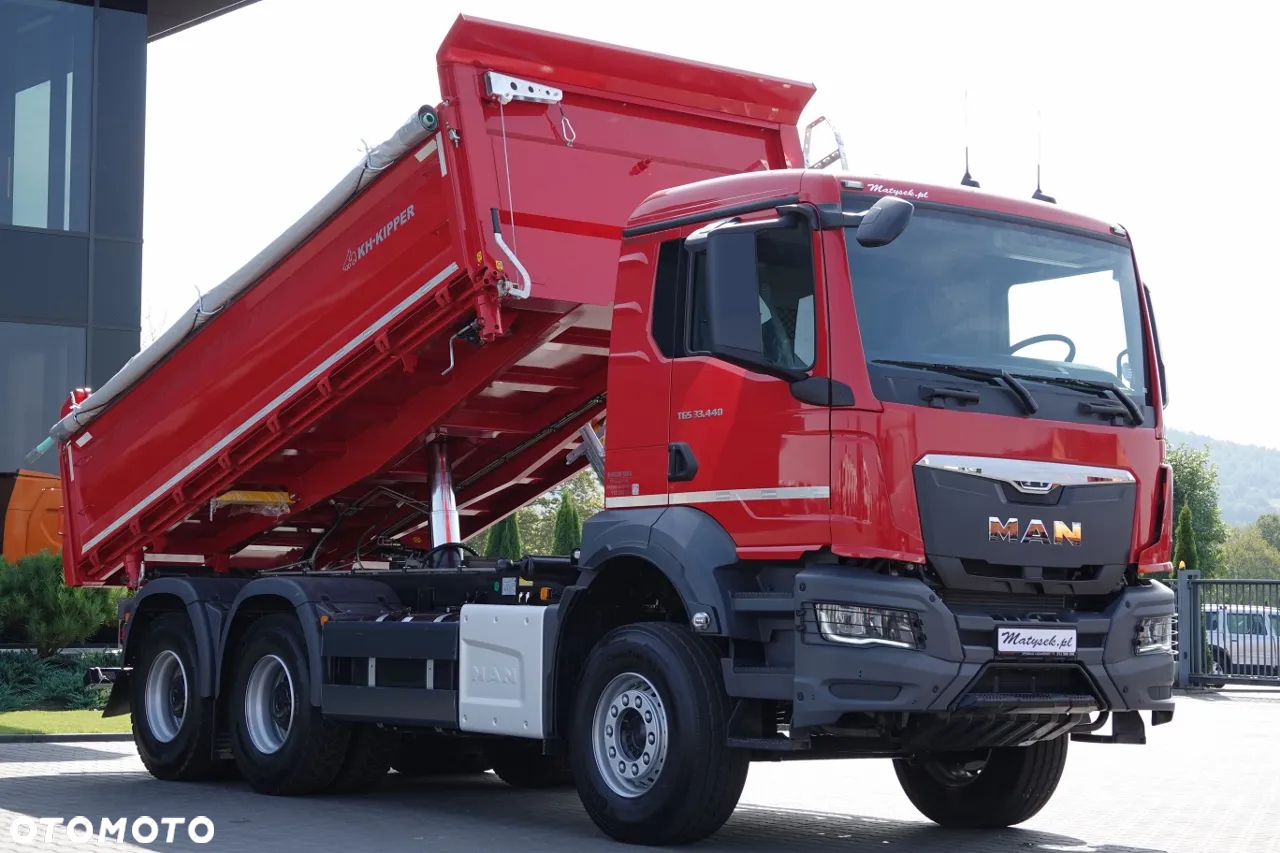 MAN TGS 33.440 / 6X4 / WYMIEŃ SWÓJ STARY NA NOWY / WYWROTKA 3 STRONNA / HYDROBURTA / BORDMATIC / KH-KIPPER / FABRYCZNIE NOWY / DOSTĘPNY OD RĘKI - 2
