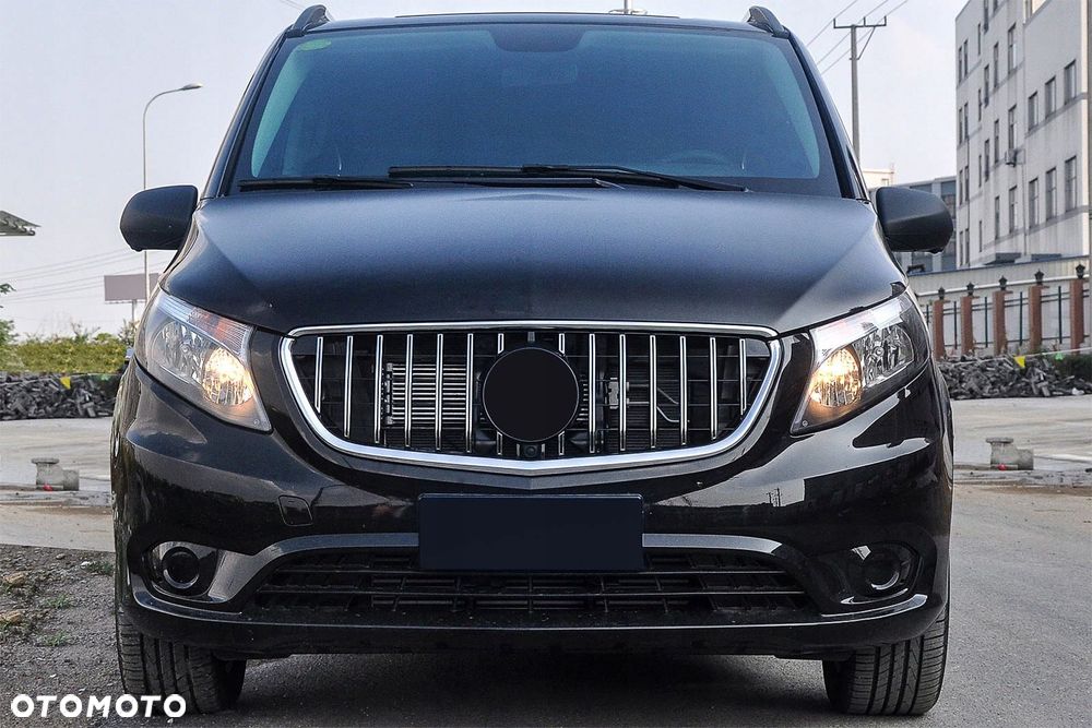 mercedes v-class vito w447 2014-2019 grill gt panamericana z kamerą sr - 2
