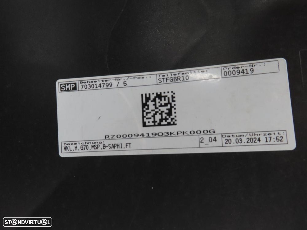 Parachoques Pack M Traseiro Usado / Original BMW 7 (G70) 51125A3DA93/8081542 - 13