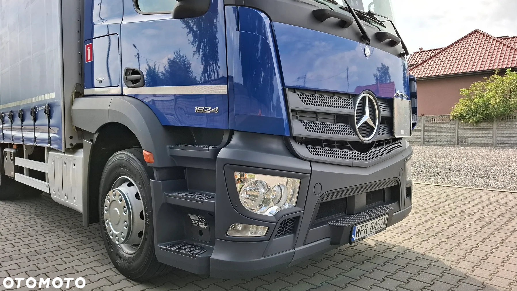 Mercedes-Benz ACTROS 1824 PEŁNY ADR / RAMA POD ZABUDOWE 5.22 / DMC 18000 / MAŁO UŻYWANY ! - 7