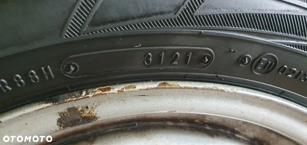 Felga stalowa z oponom 4J ET27 155/60 R15 3X112 Smart Fortwo II 451 - 11