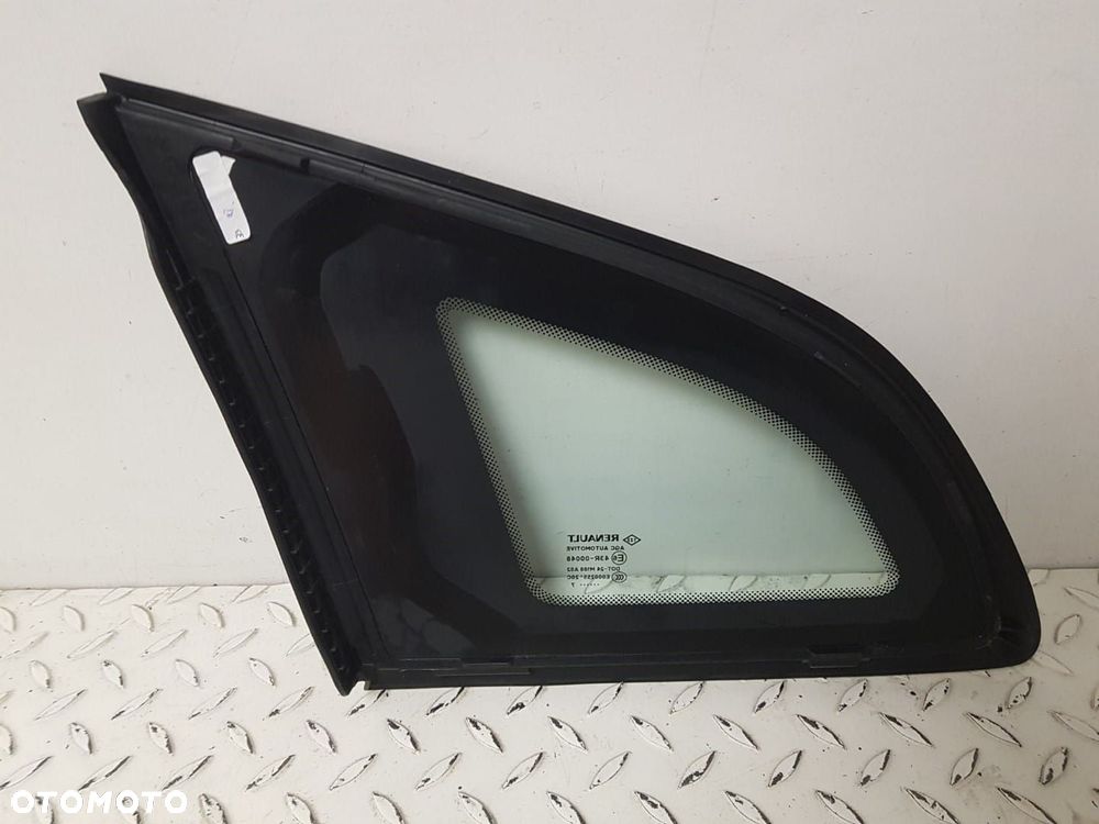 NOWA ORYGINALNA SZYBA TYLNA BŁOTNIKA KAROSERYJNA PRAWA RENAULT MEGANE GRANDTOUR KOMBI III 3 PRAWY - 4