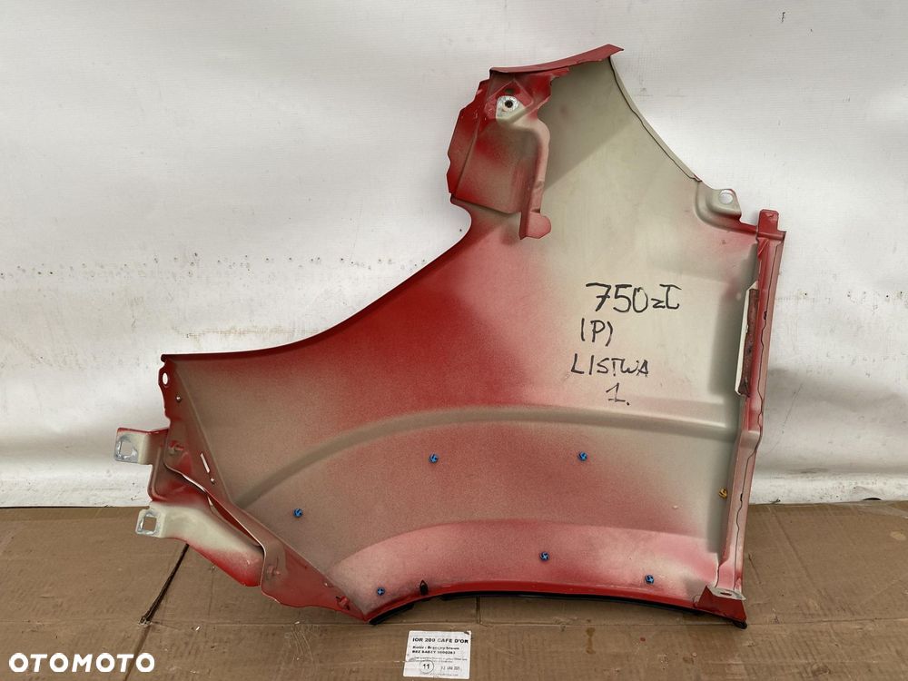 DUCATO BOXER JUMPER LIFT MAXI 14- BŁOTNIK PRZEDNI PRAWY Z LISTWĄ CZERWONY - 7