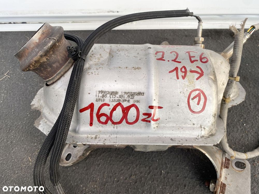 BOXER JUMPER 2.2 E6 18- KATALIZATOR FILTR CZĄSTEK STAŁYCH DEMONTAŻ ORYGINAŁ - 3
