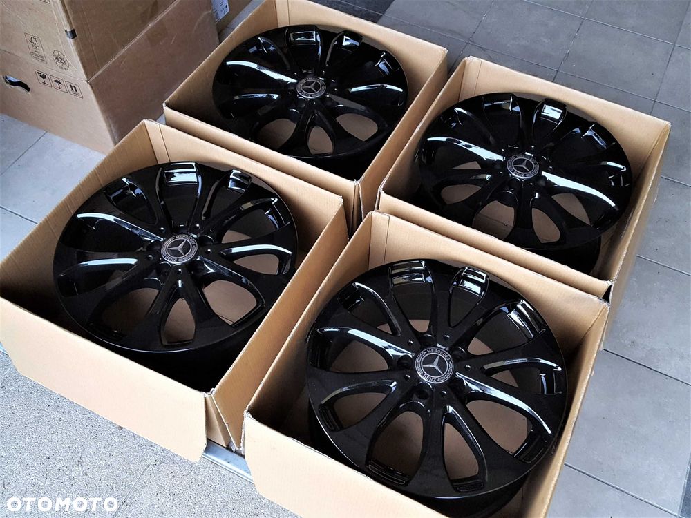 Alufelgi 17 5x112 Czarne Mercedes C E S V CLA CLK GLK GLC ML Vito 608# - 5