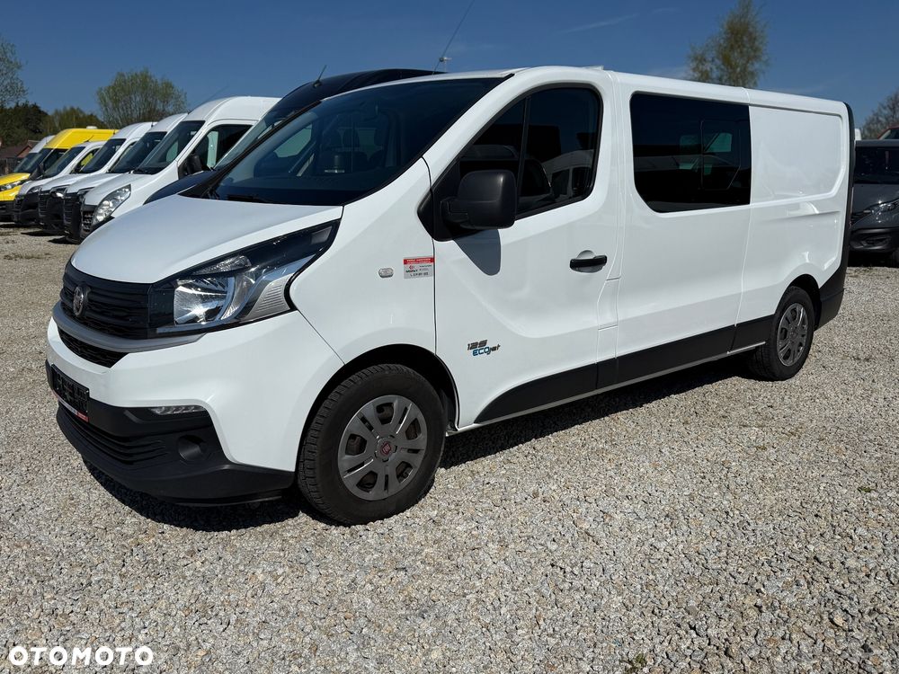 Fiat TALENTO EcoJet 125 LONG / BRYGADOWY 6 miejsc/klima/tempomat/2 tony na haku/bezwypadkowy/Import Niemcy - 3