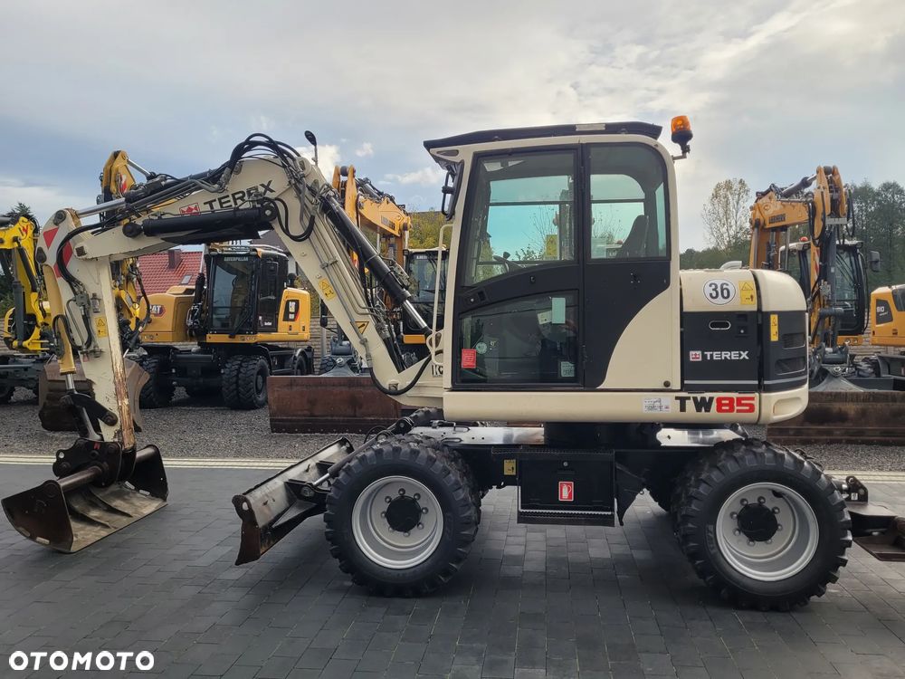 Terex TW85 / SUPER STAN / 3 łyżki / C. BRUTTO / - 4