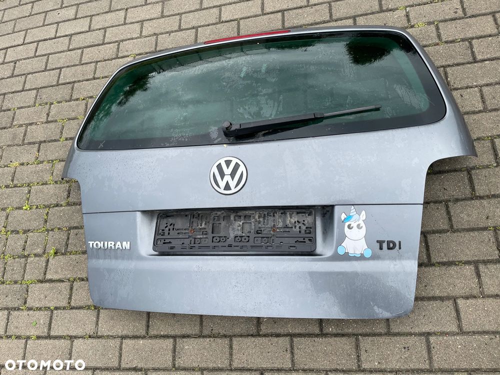 VW Touran CADDY 03- 2K 1T klapa kompletna TYŁ tylna bez rdzy LD7X LB9A - 6